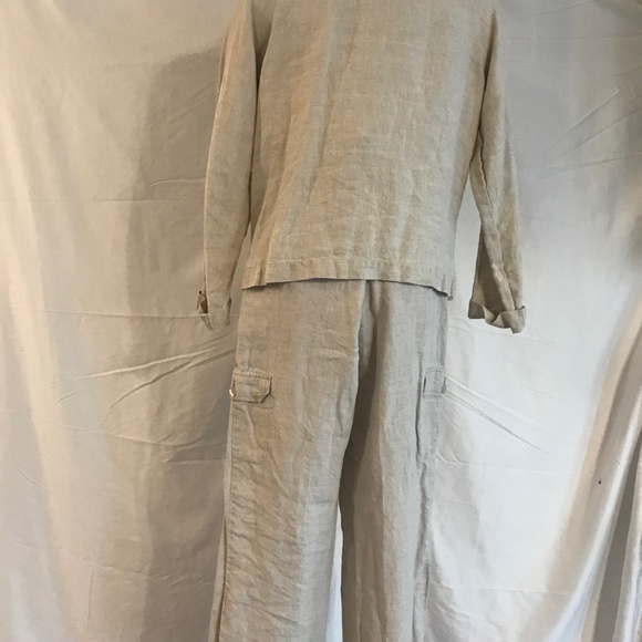 Jones New York Sport Linen Suit Jacket Medium - Picture 2 of 3